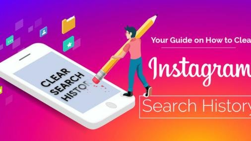 how to clear instagram search history