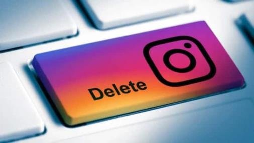 how to delete instagram account on android
