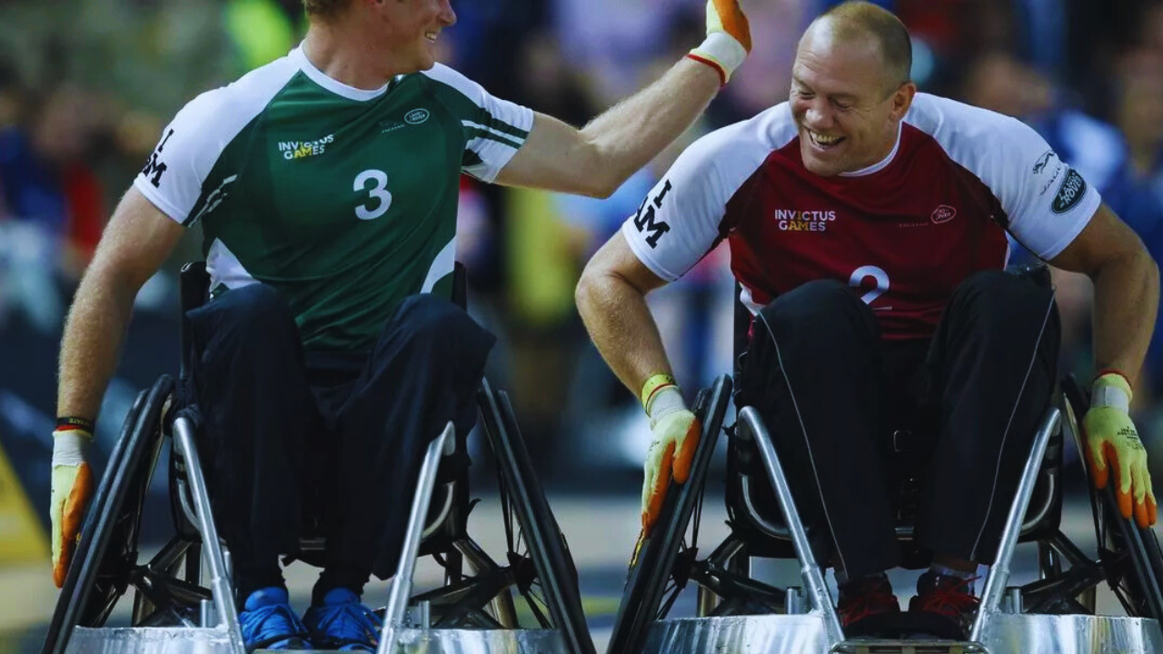 Mike Tindall Invictus games